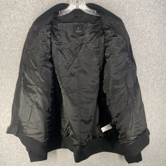 🎮 PUPG Mens L Black Bomber Jacket Pro Player Patches Esports Gamer 🎮 - Picture 11 of 13